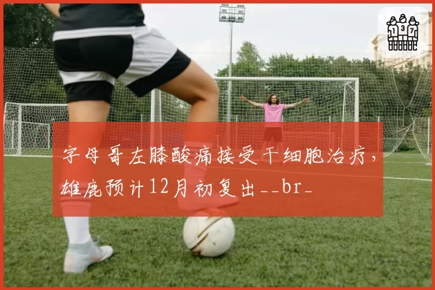 字母哥左膝酸痛接受干细胞治疗，雄鹿预计12月初复出__br_